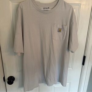 Carhartt Men's Light Beige Short Sleeve Tee